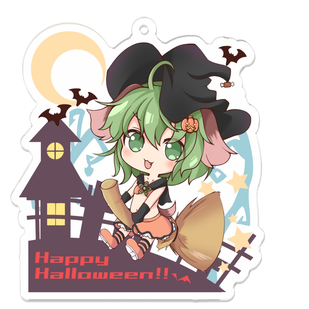 幽谷響子ちゃんハロウィンキーホルダー