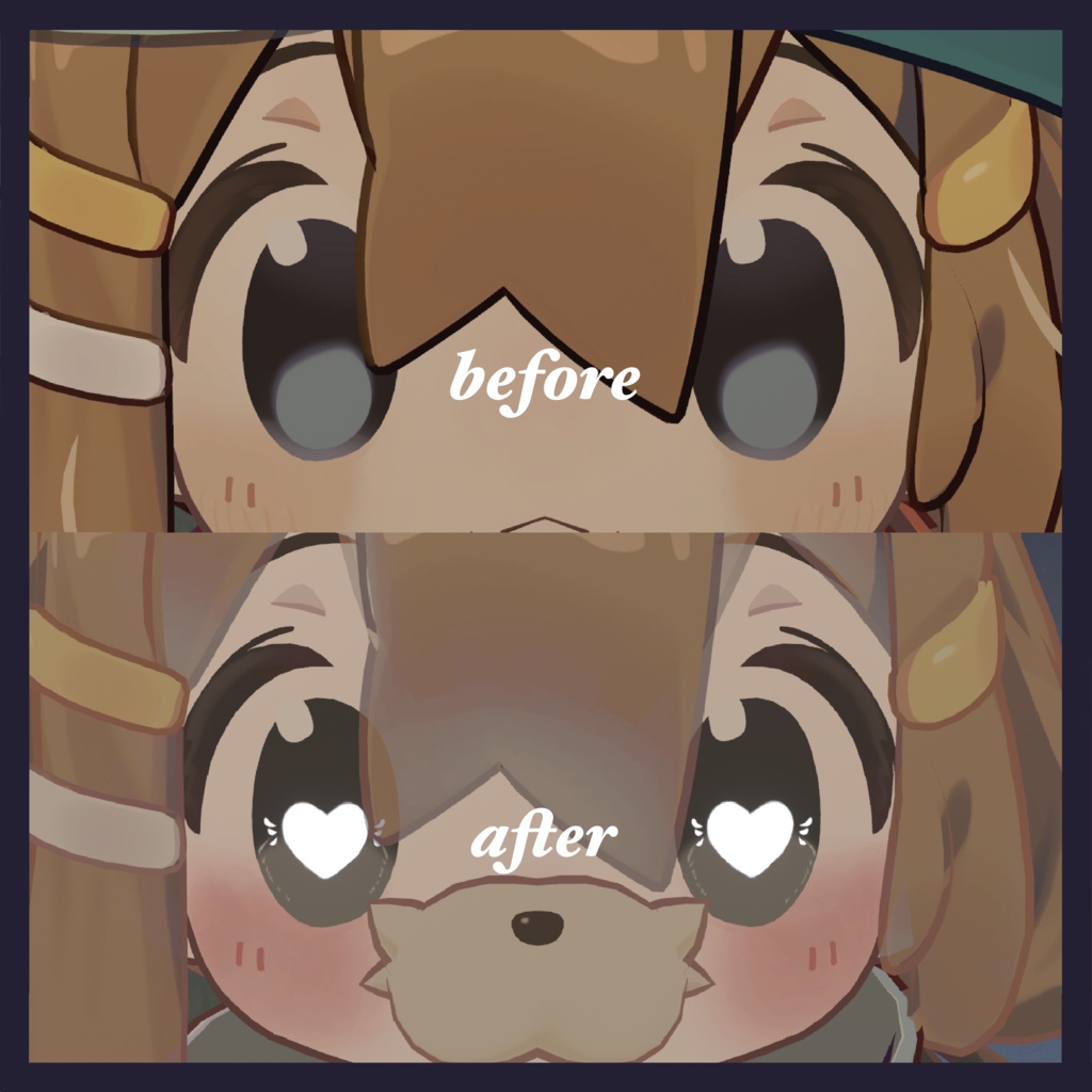 〖複数アバター対応〗Angelheart eye