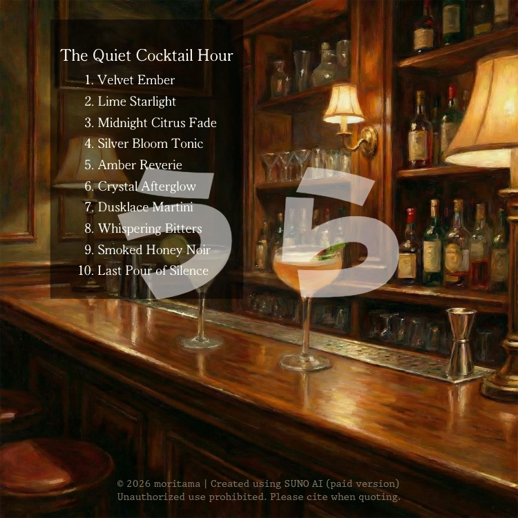 The Quiet Cocktail Hour #music