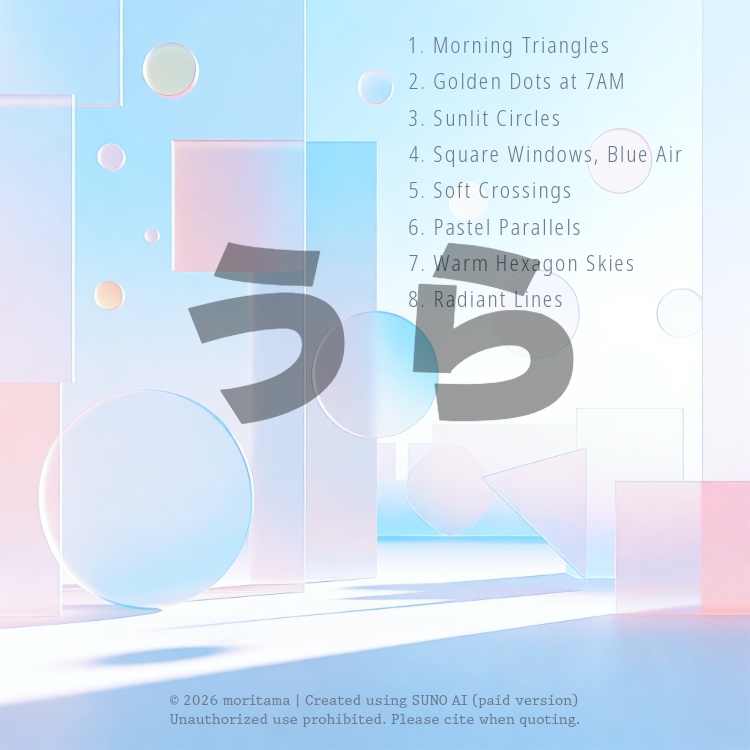 GEOMETRY OF EARLY SUMMER LIGHT Morning Collection #music