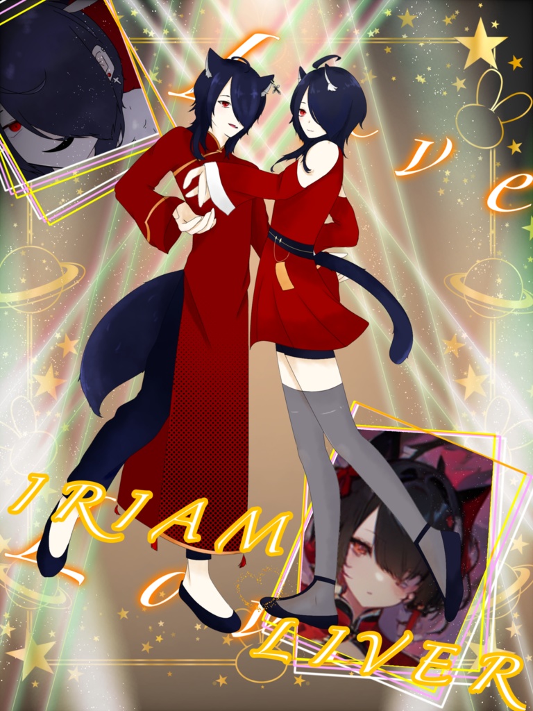 てぇてぇ素材[ライブ風]
