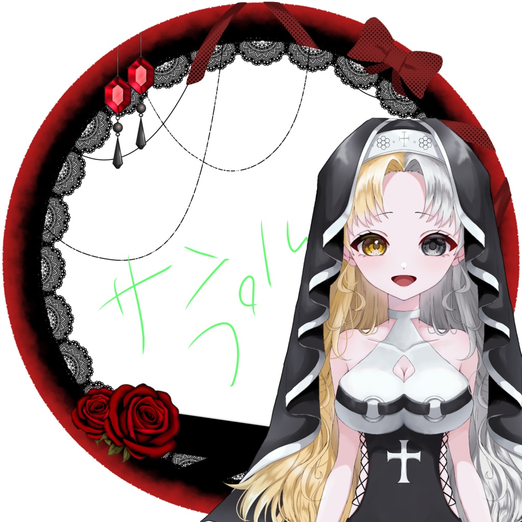 ゴシックアイコンリング🌹💎