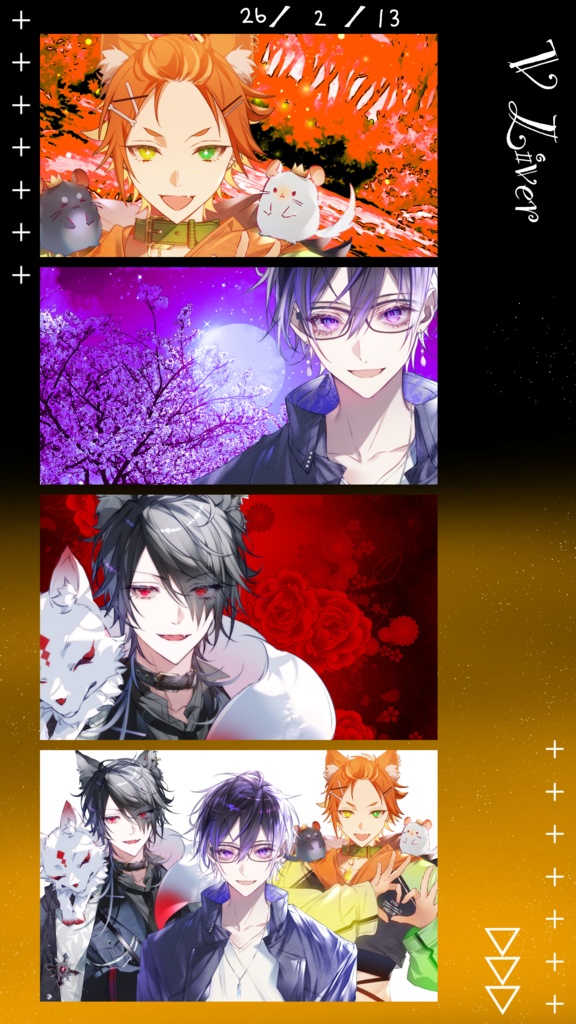 縦プリクラフレーム