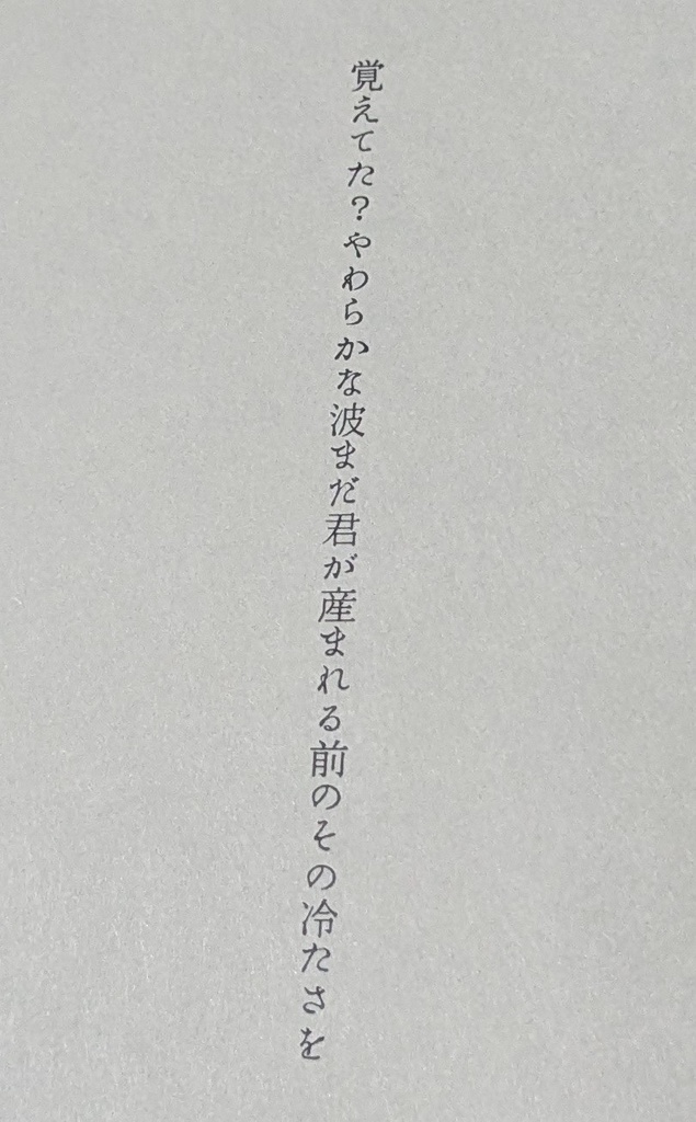 ミニ短歌集とイラストのセット(ヒカリ)