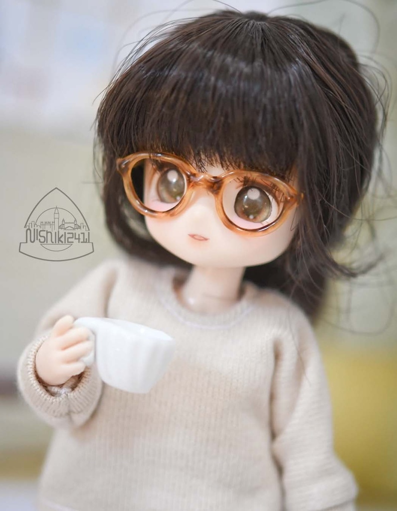 べっ甲柄メガネ