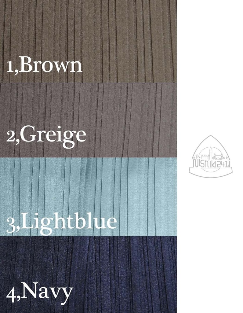 ロングプリーツスカート