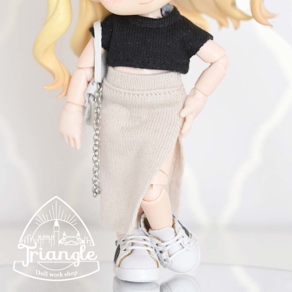 ニットナロースカート