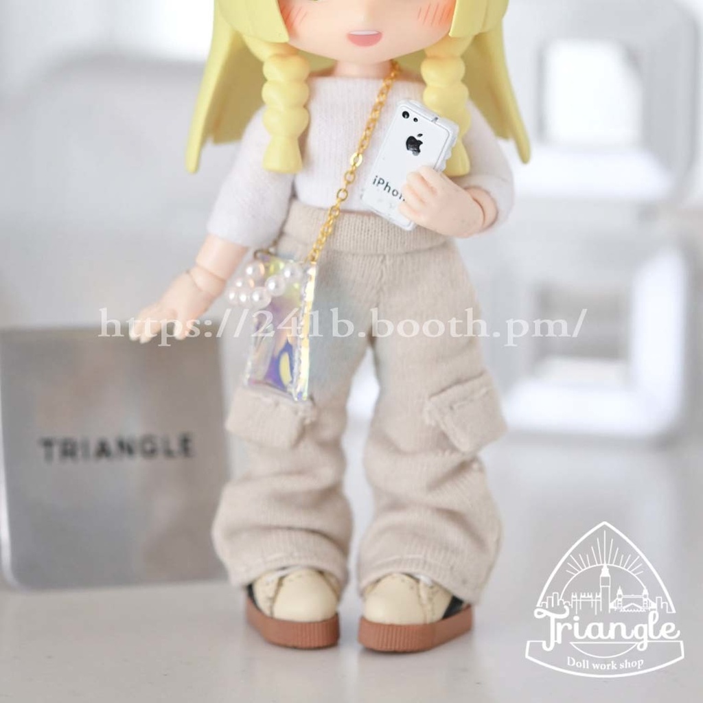 スリムトップス+スウェットパンツ