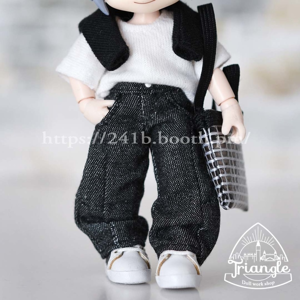 バレルレッグワイドデニム