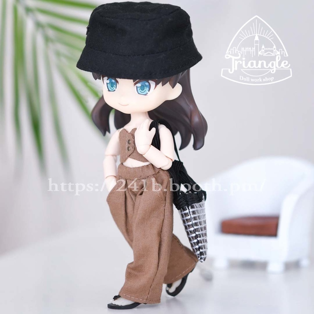 ビスチェ+ワイドパンツ