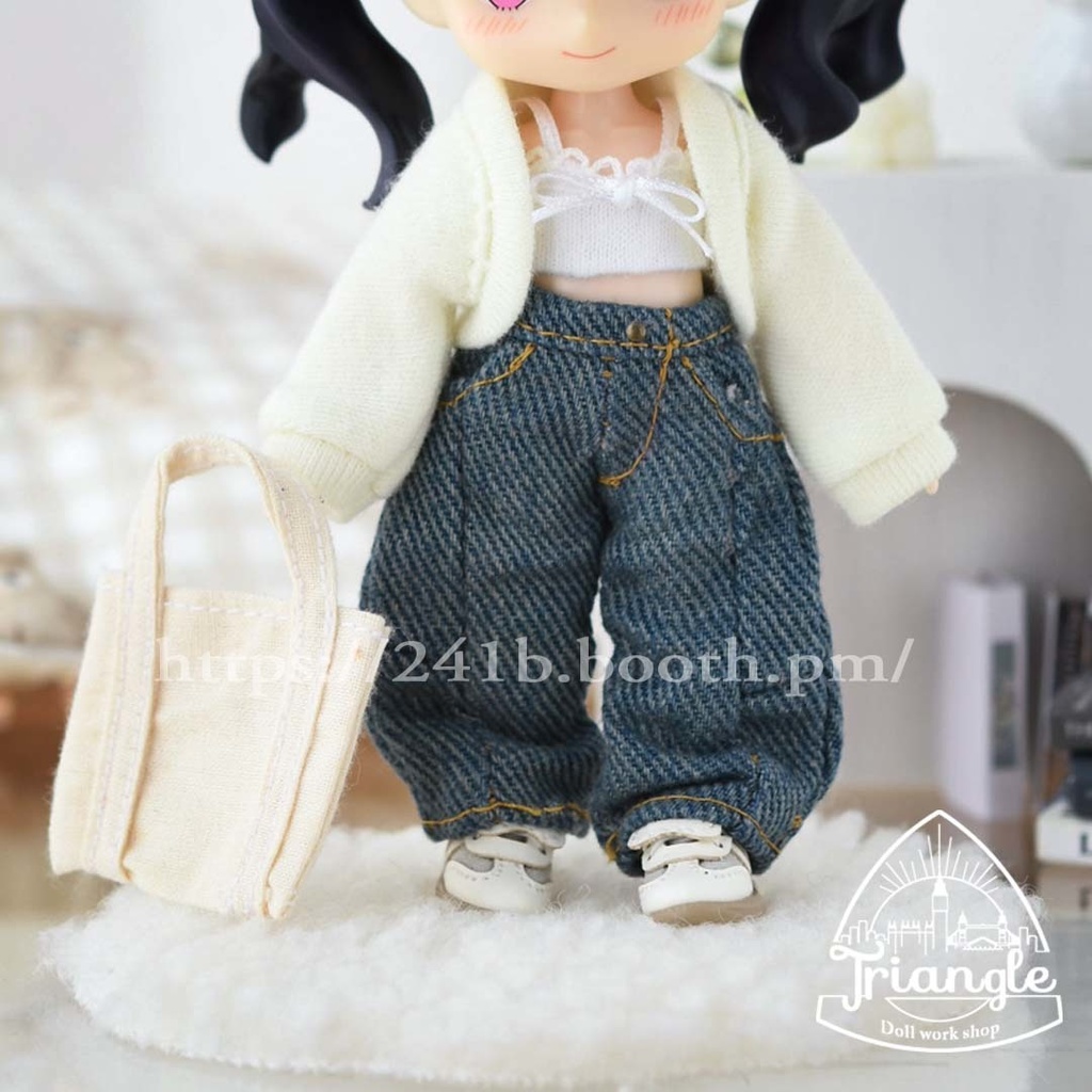 キャミソール+クロップドカーディガン