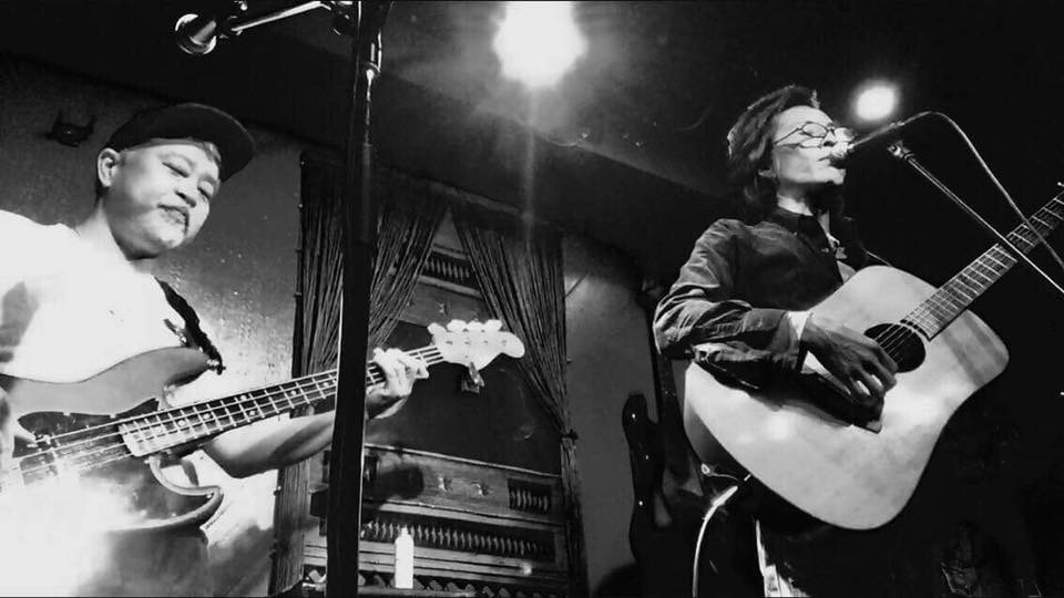 配信投げ銭ライブ 10月16日 (金）御来場は13名限定予約制となります。 STAX企画2-man Live show！！！ 　西海シゲル&アラケン  start 19:30 〜