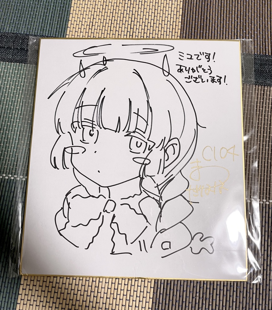 c104 ミユ 大色紙