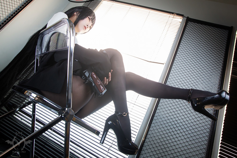 【C102】ブルアカ 調月リオ コスプレ写真集「My Way, My Will」