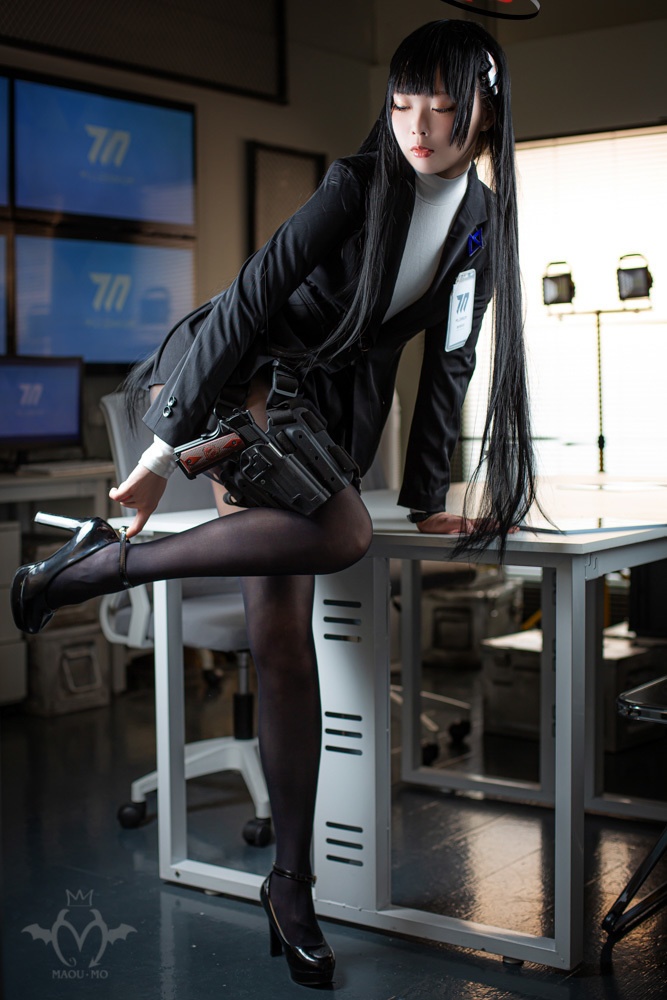 【C102】ブルアカ 調月リオ コスプレ写真集「My Way, My Will」