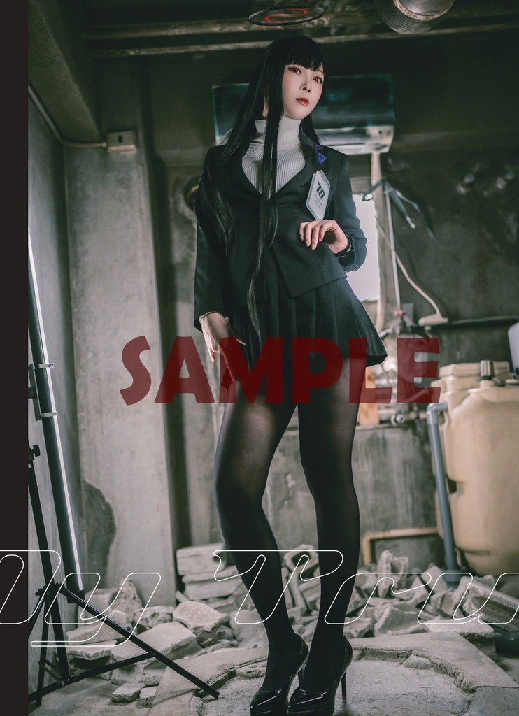 【C104】ブルアカ 調月リオ コスプレ写真集「My Truth, My Path」