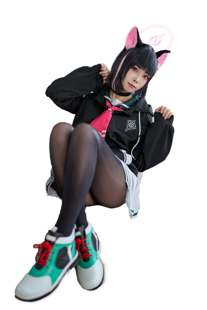 【C104】ブルアカ 杏山カズサ コスプレ写真集「Pet me please, Sensei」