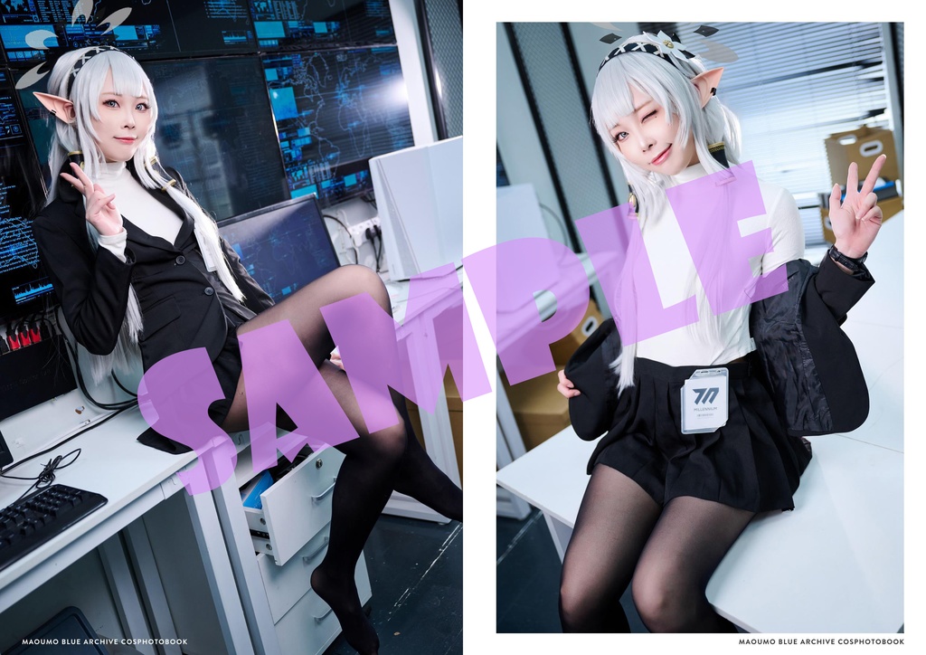 【C105】ブルアカ 明星ヒマリ コスプレ写真集「Genius Me」