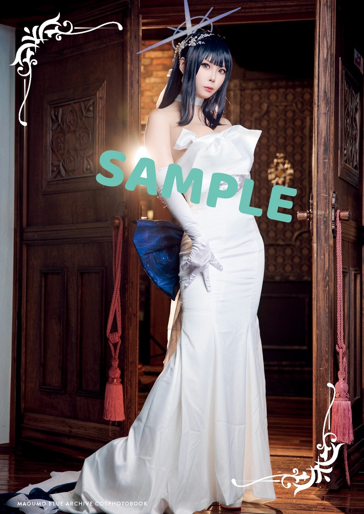 【C107】ブルアカ サオリ コスプレ写真集 & DLカード「As per your Order, Sensei」