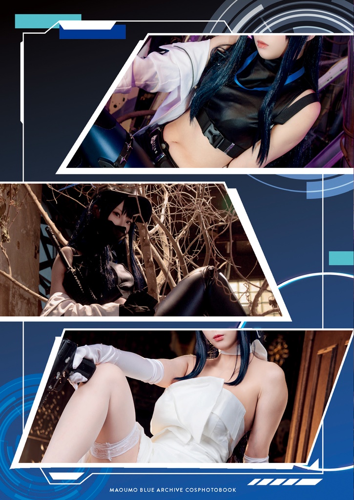 【C107】ブルアカ サオリ コスプレ写真集 & DLカード「As per your Order, Sensei」