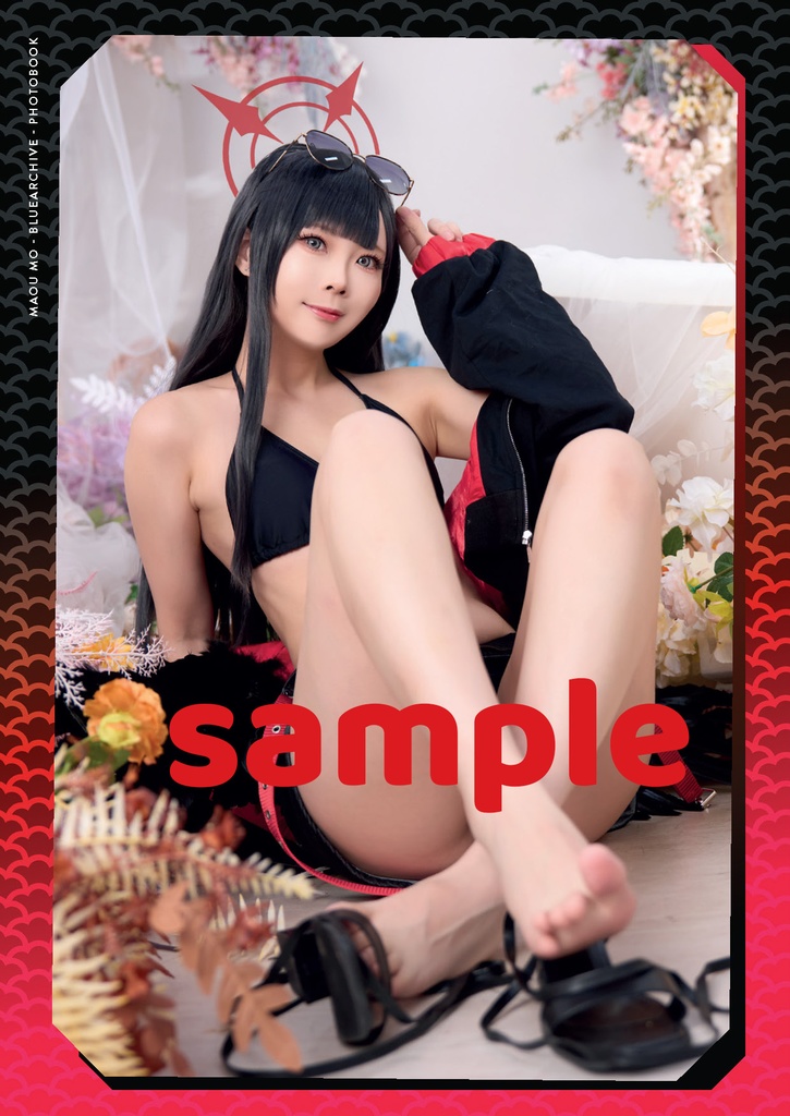 【C107】ブルアカ イチカ コスプレ写真集 & DLカード「Maji Justice! Excuse me~」