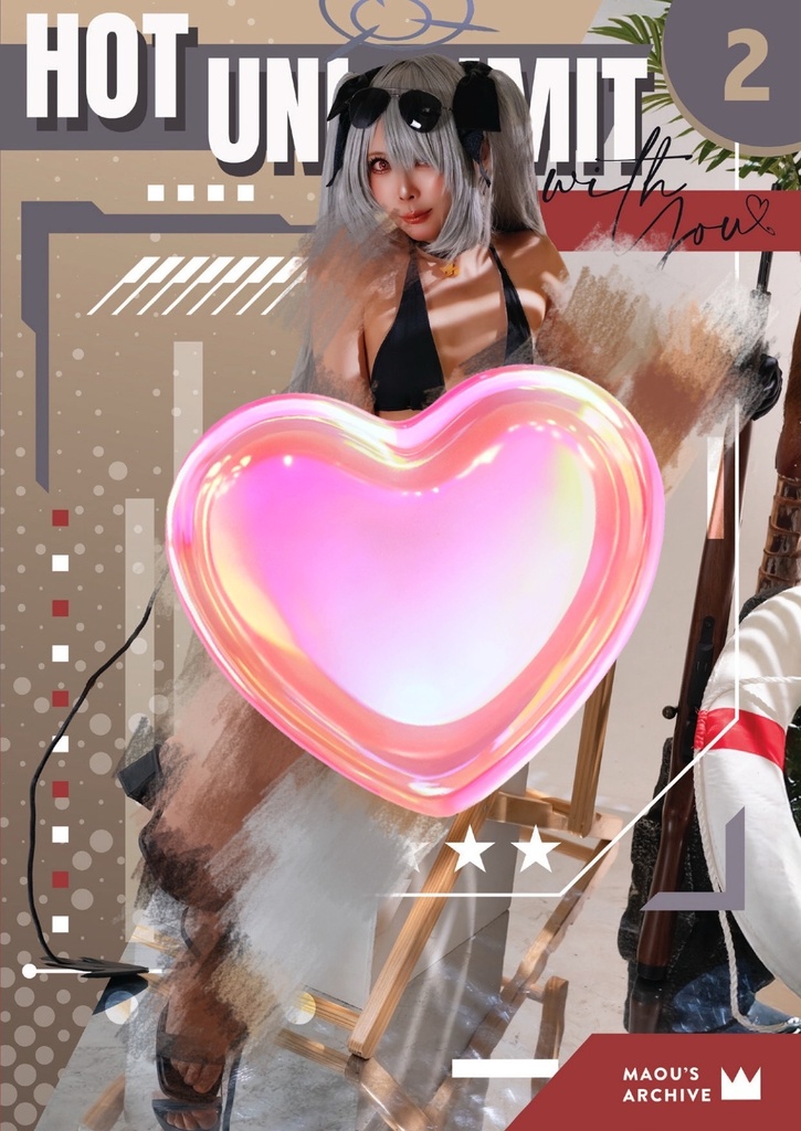 【C108】ブルアカ イオリ コスプレ写真集 「Hot Unlimit with You 2」