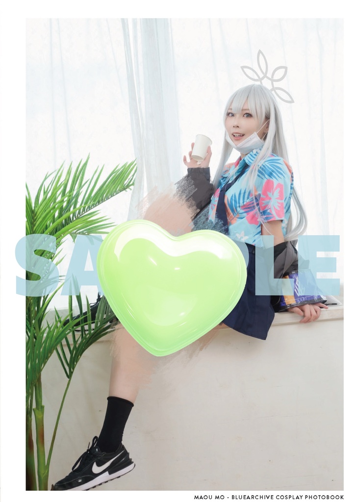 【C108】ブルアカ カンナ コノカ コスプレ写真集「No Way Hide from Me」
