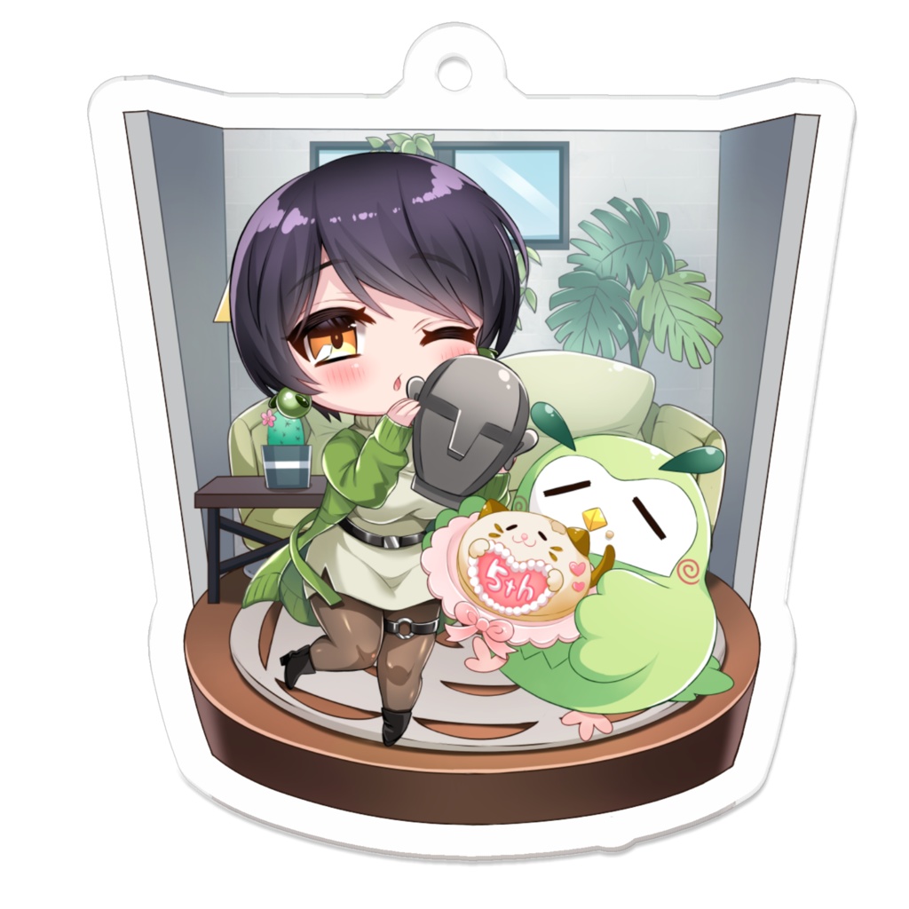 ５周年記念アクキー