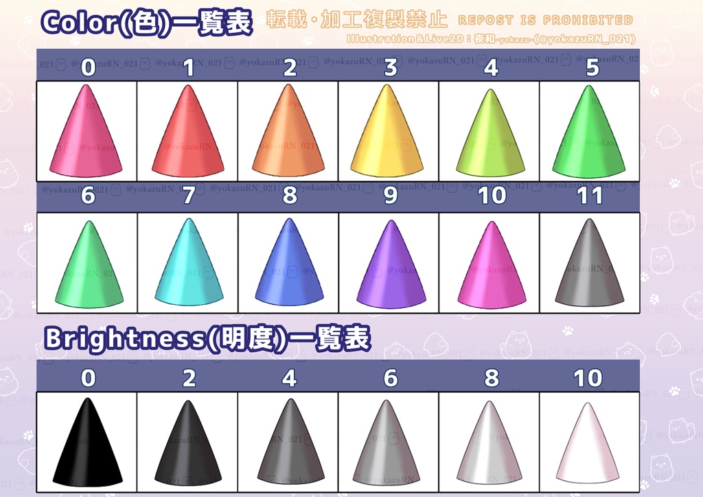 【VTS対応】カスタマイズできる!パーティハット