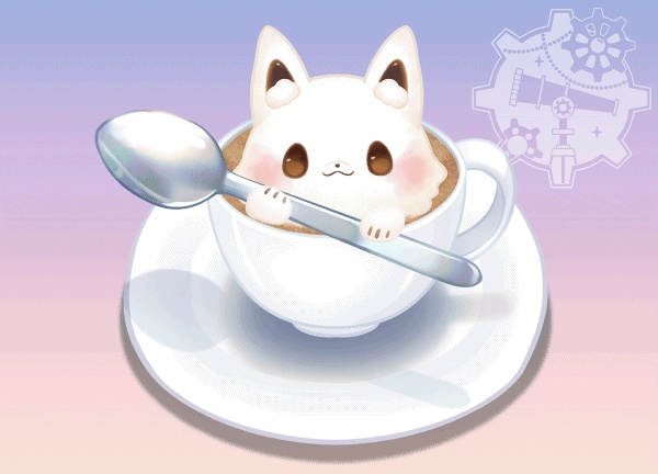 【VTS対応】おきつねらて(BOOTH版)