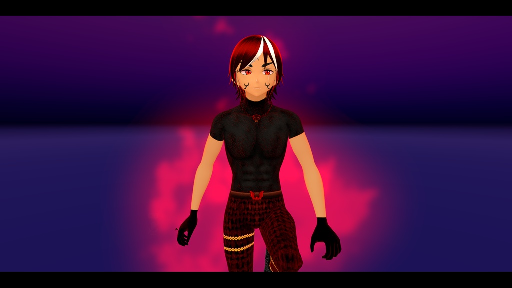 Vampire Male Avatar VR CHAT unity package 吸血鬼の男性アバター VR CHAT Unity パッケージ