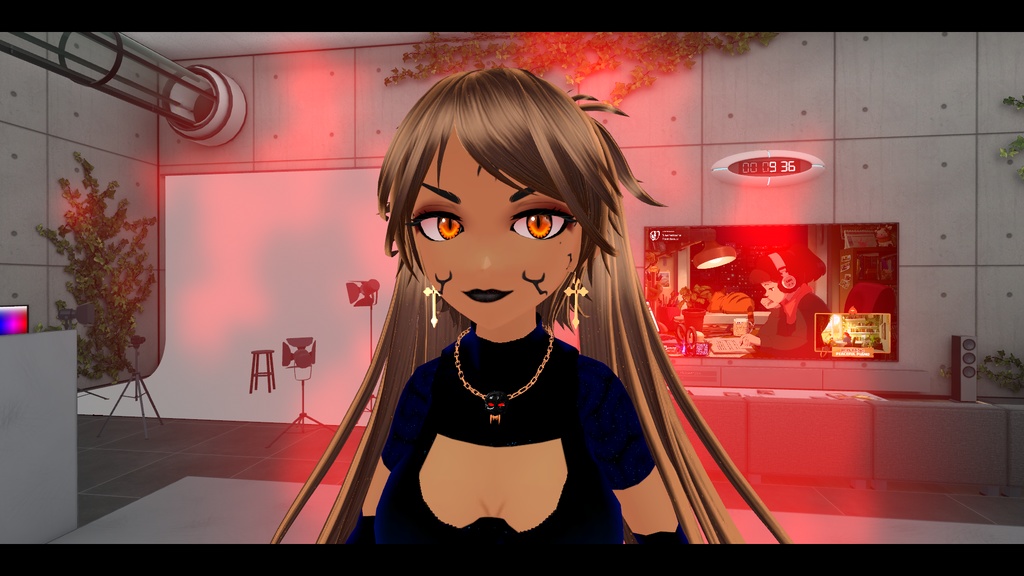 Vampire Female Avatar VR CHAT unity package ヴァンパイア女性アバター VRチャット Unityパッケージ