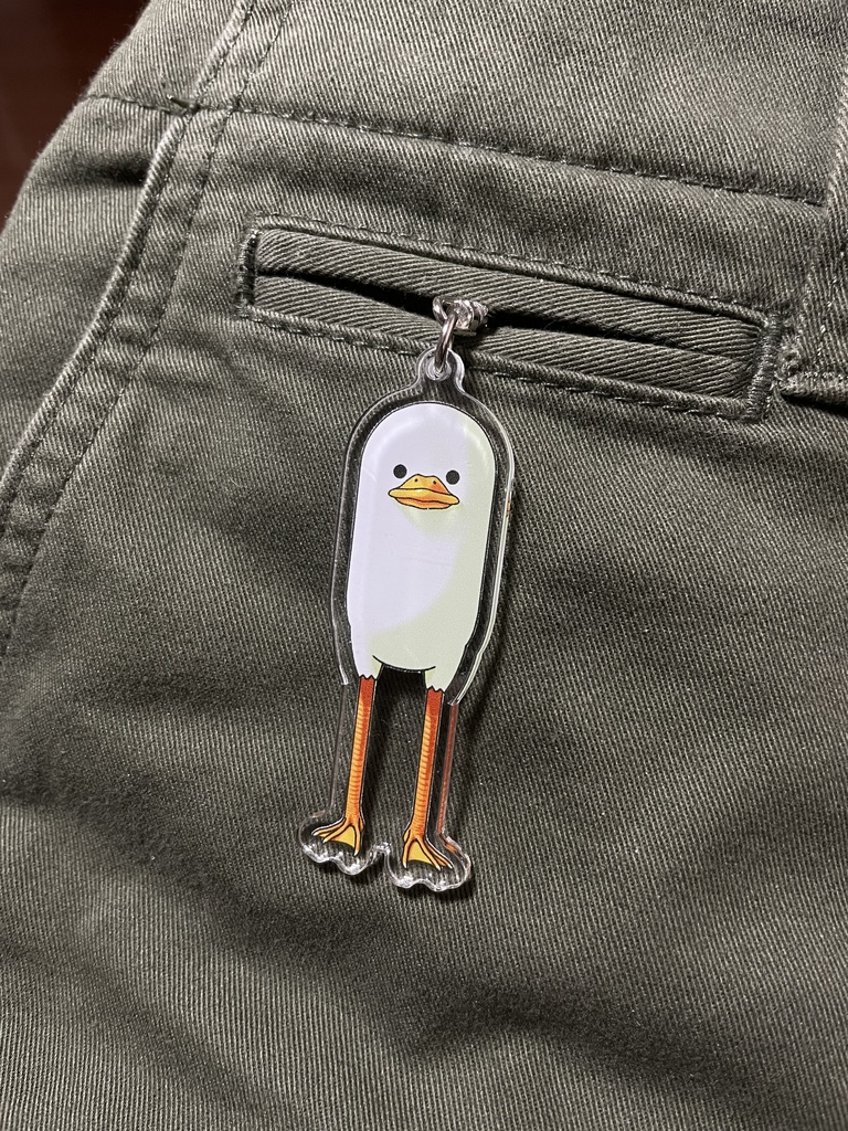 オリーブダック アクリルキーホルダー(コーティング)