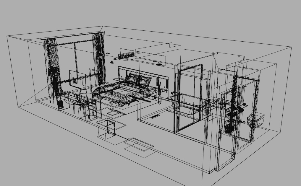 【VRChat】Hotel Room【Unity】