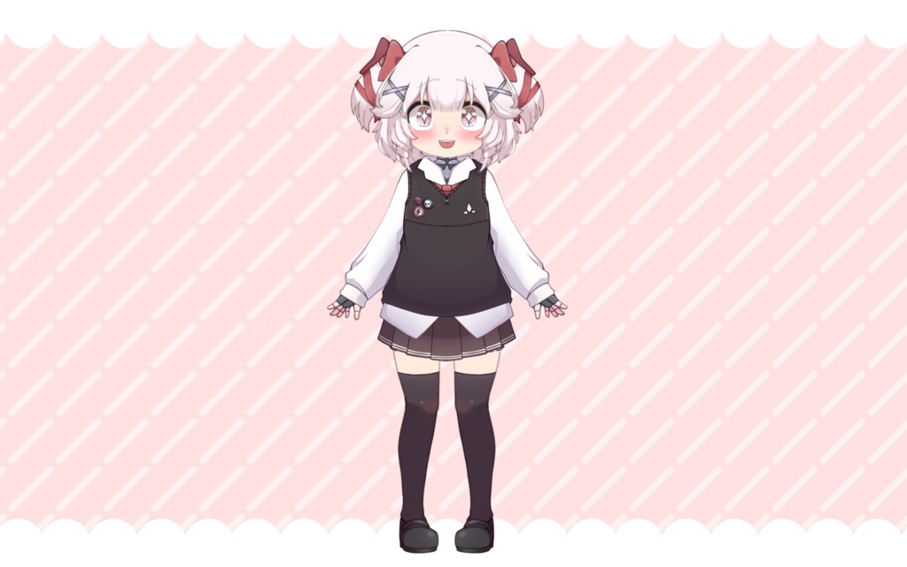 Yuumi type Rigged Premade Nonexclusive Live2D VTuber Model