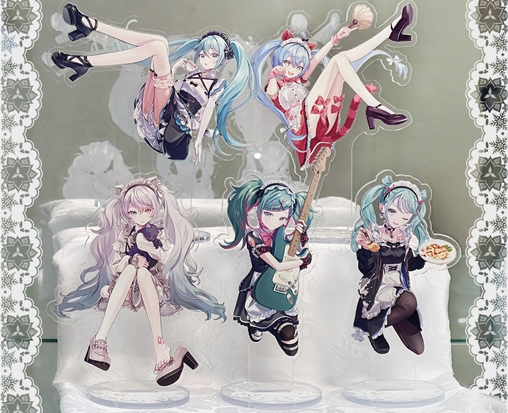 初音ミク アクリルスタンド＿巡音ルカ SNOW MIKU 2024 - コレクション