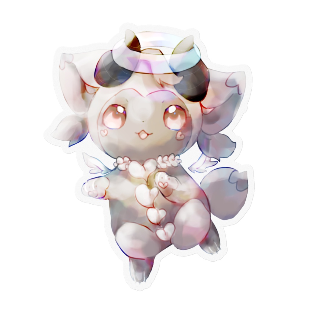 天使ステッカー