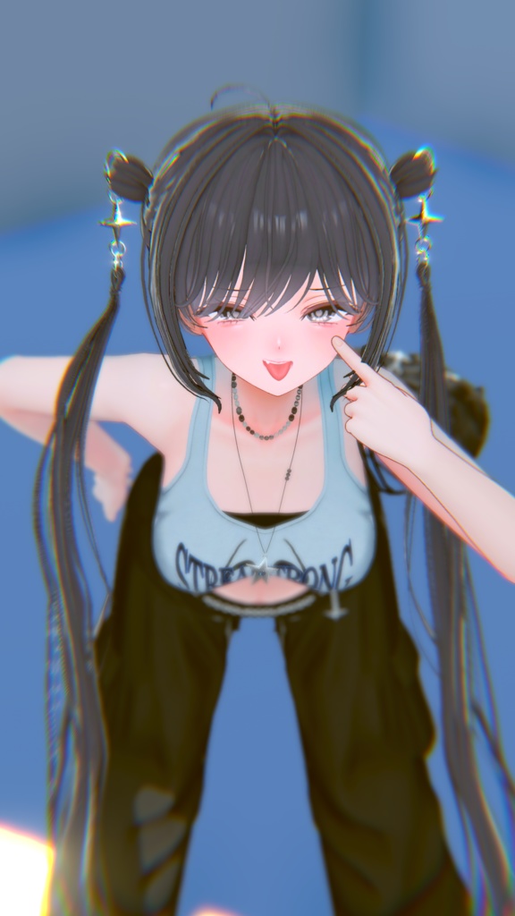 【Milltina専用】 ✧PeachMilk✧ MakeUP+FaceAnm+PoseAnim+Brendshape