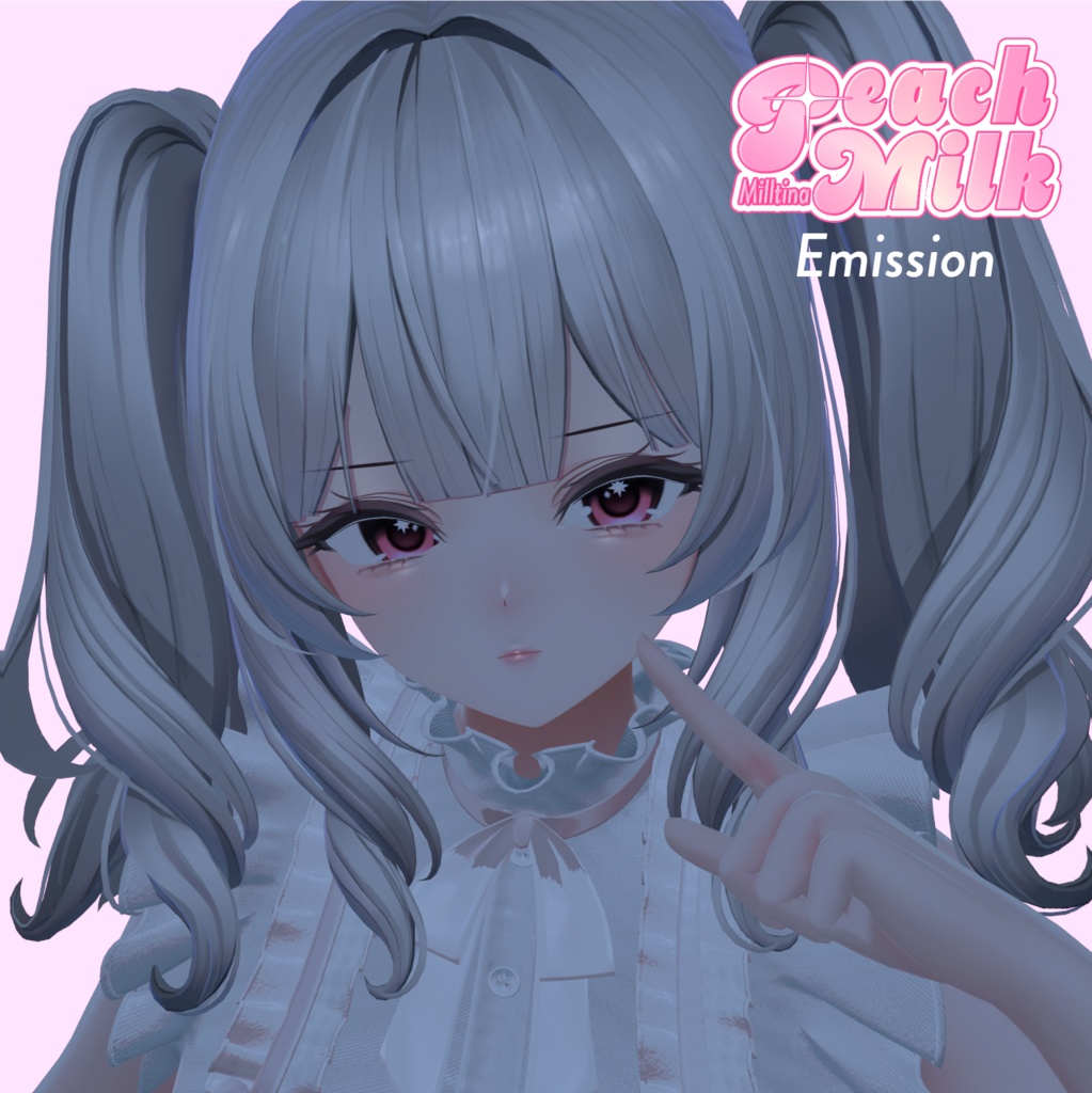 【Milltina専用】 ✧PeachMilk✧ MakeUP+FaceAnm+PoseAnim+Brendshape