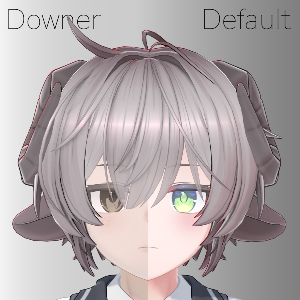 【Moln専用】 ✧DOWNER Material✧ MakeTex+BodyTex+Matcap