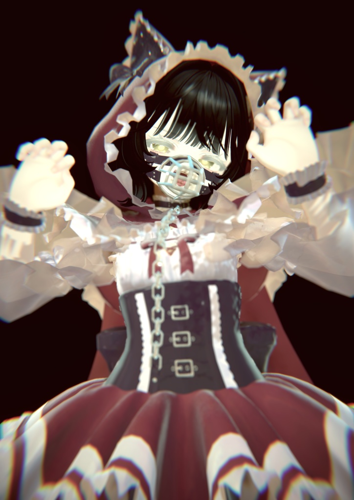 【Free】はろうぃん撮影セット【ポーズとポストプロセス】