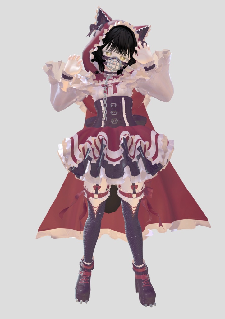 【Free】はろうぃん撮影セット【ポーズとポストプロセス】