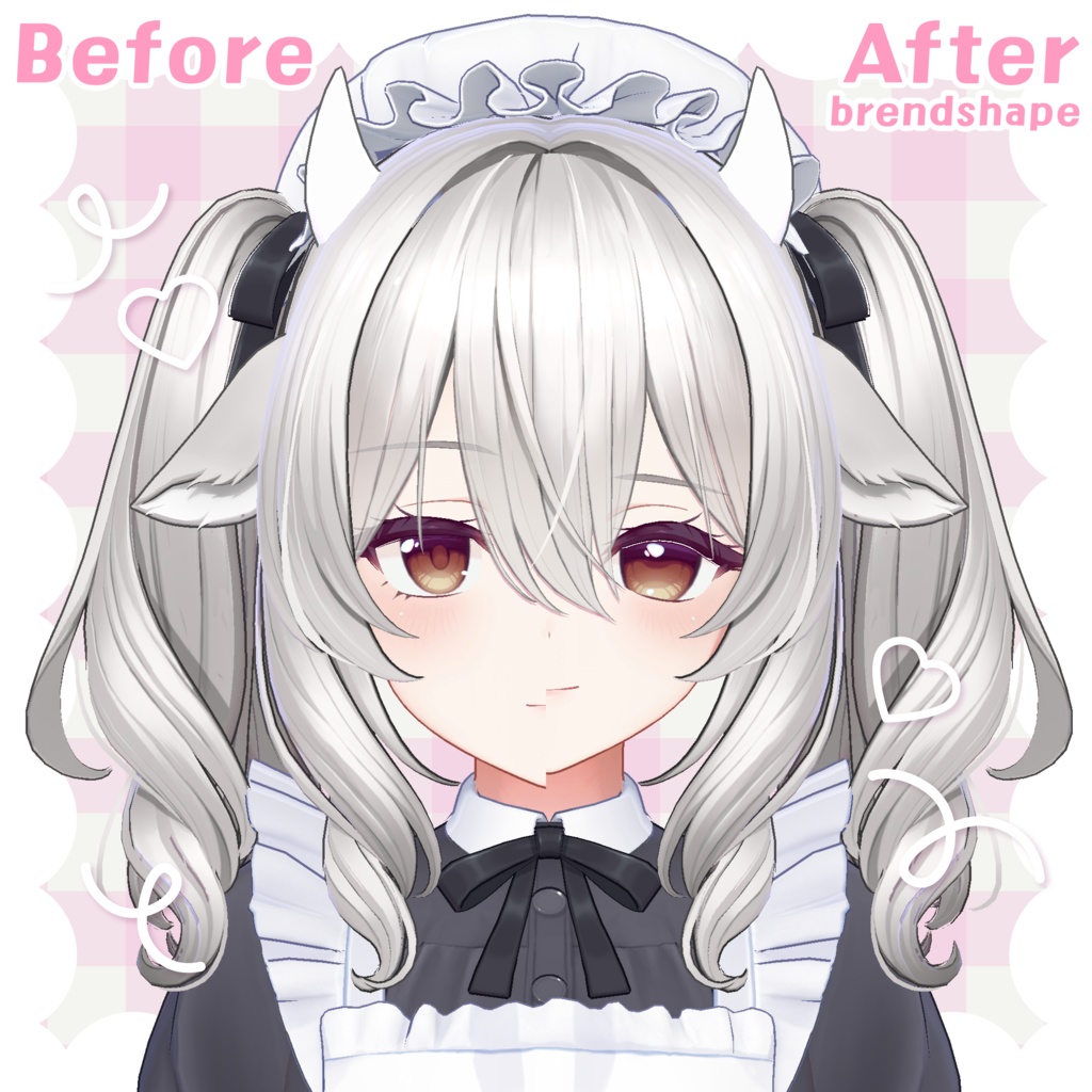 【Milltina専用】 ✧Milky✧ Make up Texture +brendshape+