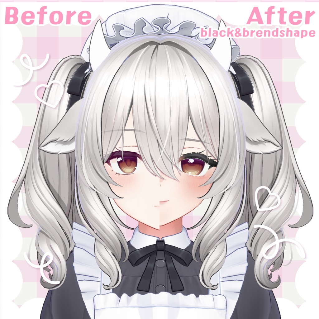 【Milltina専用】 ✧Milky✧ Make up Texture +brendshape+