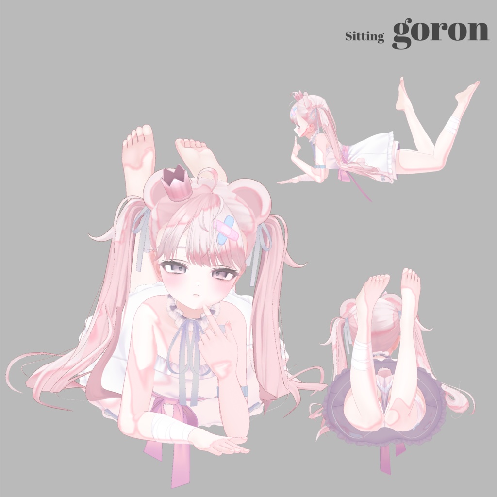 🔥sale🔥ポートレートなポーズアニメーション25種【APL対応】