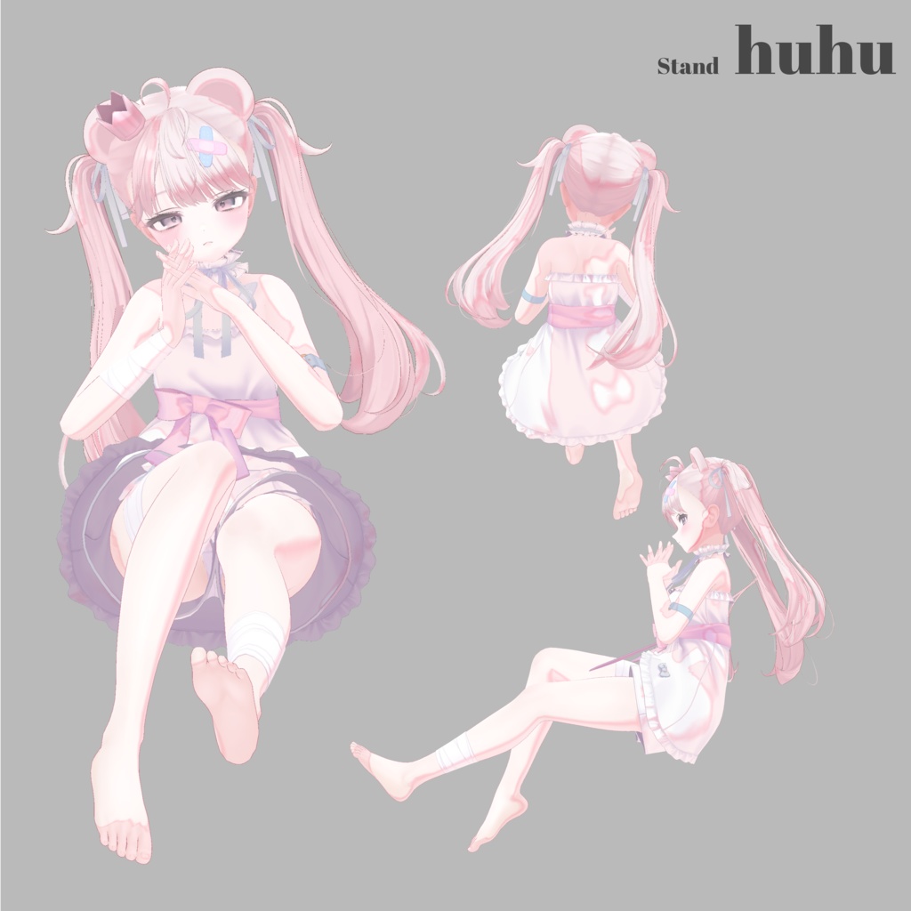 🔥sale🔥ポートレートなポーズアニメーション25種【APL対応】