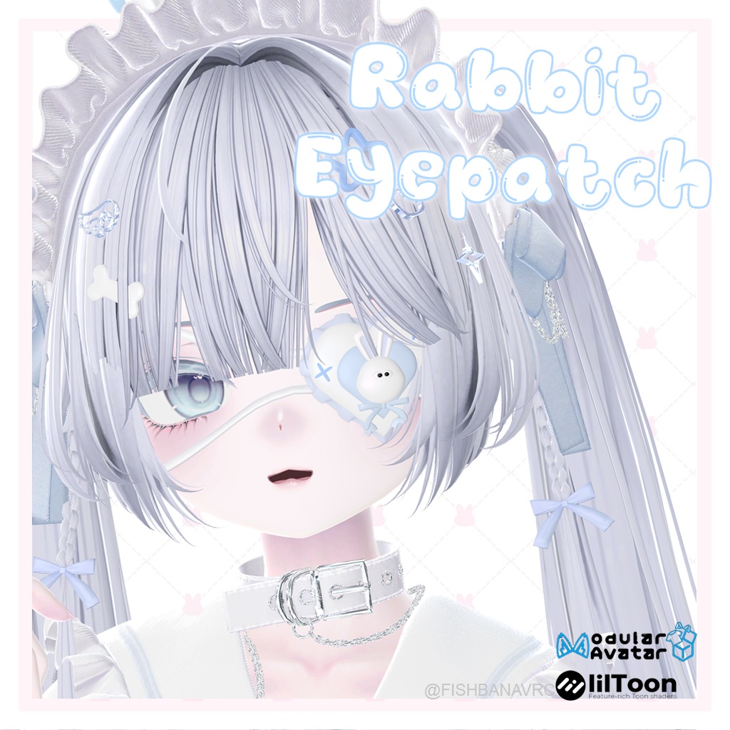 🍒 Rabbit Eyepatch 🍒 【MA対応】