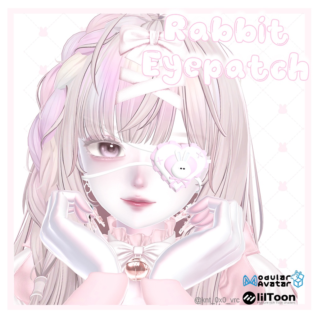 🍒 Rabbit Eyepatch 🍒 【MA対応】