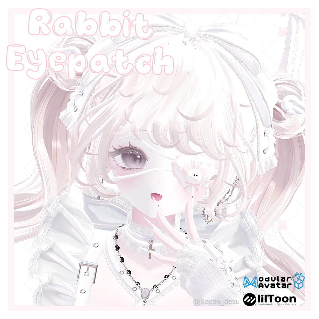 🍒セール中🍒 Rabbit Eyepatch 🍒 【MA対応】