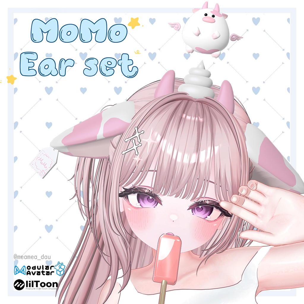 🐮MOMO Ear🐮モモの耳【MA対応】